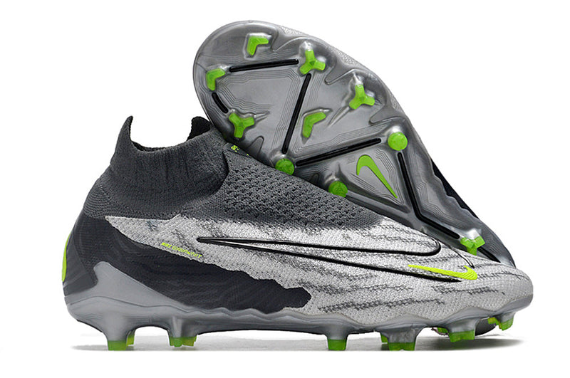 Chuteira Campo Nike Phantom GX DF Elite FG Cinza