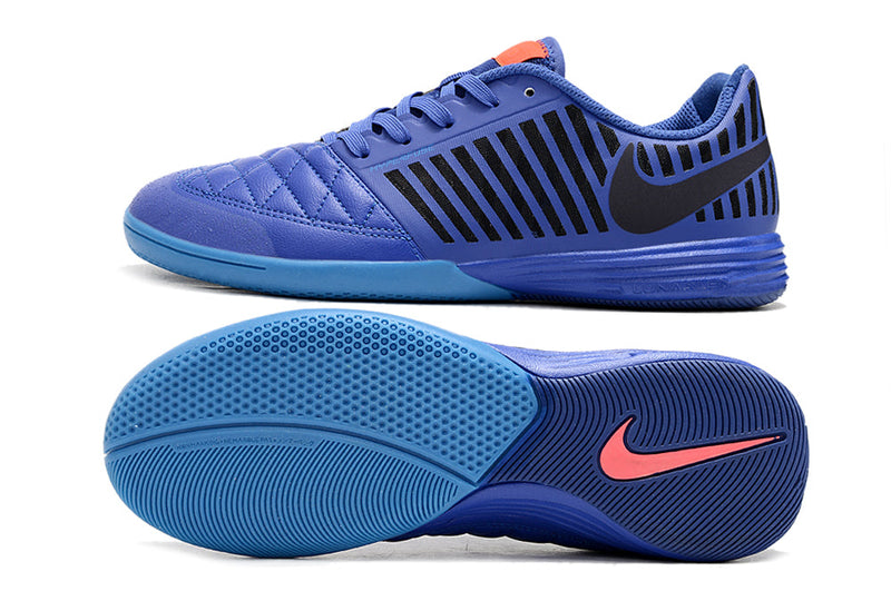 Chuteira Futsal Nike Lunar Gato II IC Azul