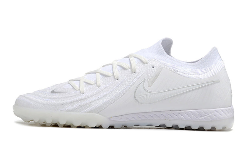 Chuteira Society Nike Phantom GX 2 Elite TF Branca "Pearlized Pack"