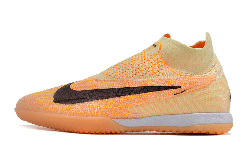 Chuteira Futsal Nike Phantom GX DF Elite IC Laranja "Fusion Pack"