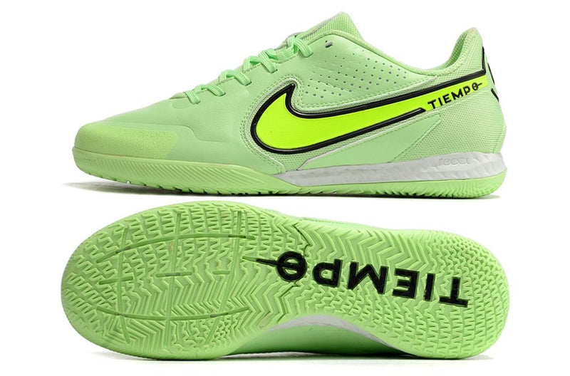 Chuteira Futsal Nike Tiempo Legend 9 Elite IC Verde "Luminous Pack"