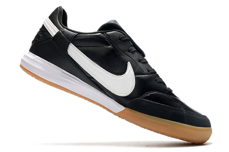 Chuteira Futsal Nike Premier 3 IC Preta e Branca