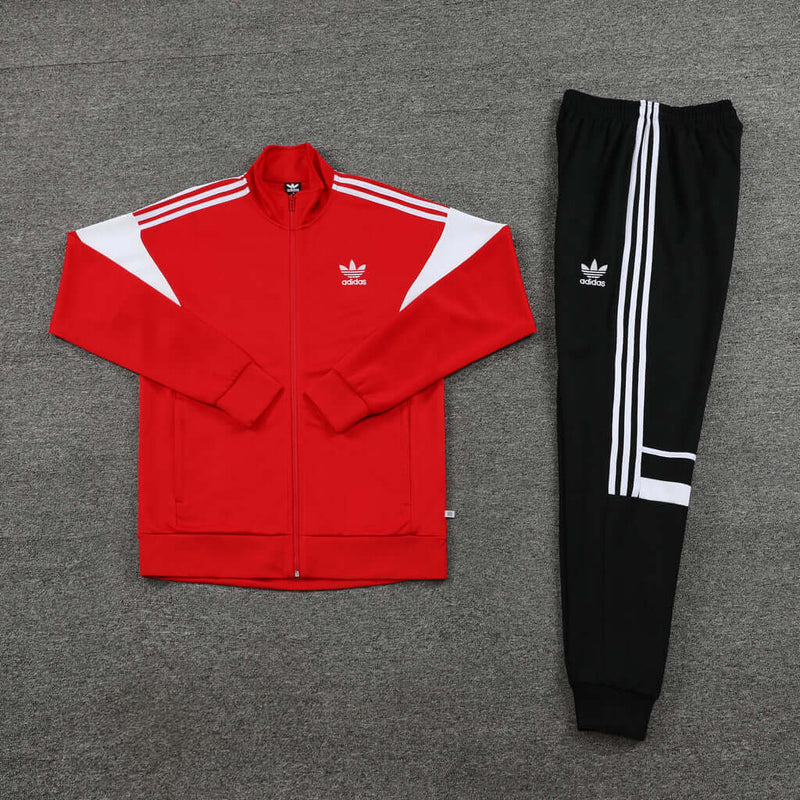 Conjunto de Frio Adidas Sportswear Vermelho e Preto