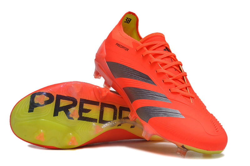 Chuteira Campo Adidas Predator Elite FG Laranja "Predstrike Pack"