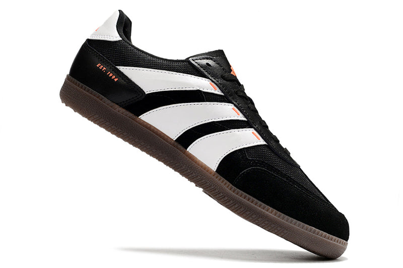 Chuteira Futsal Adidas Predator 24 Elite IC Preta e Branca