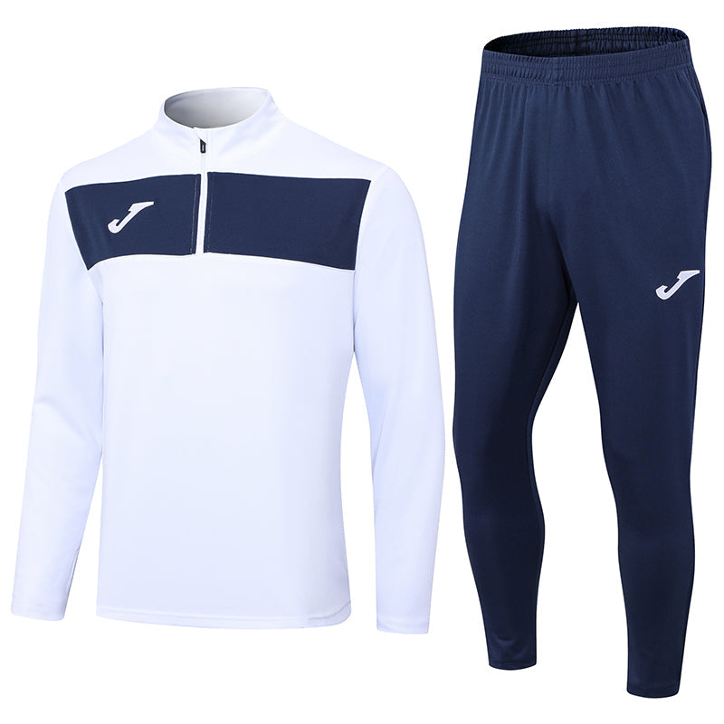 Conjunto de Frio Joma Training Branco e Azul