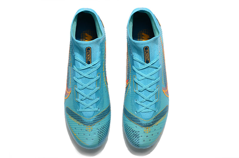 Chuteira Campo Nike Mercurial Superfly 8 Elite FG Azul "Blueprint Pack"