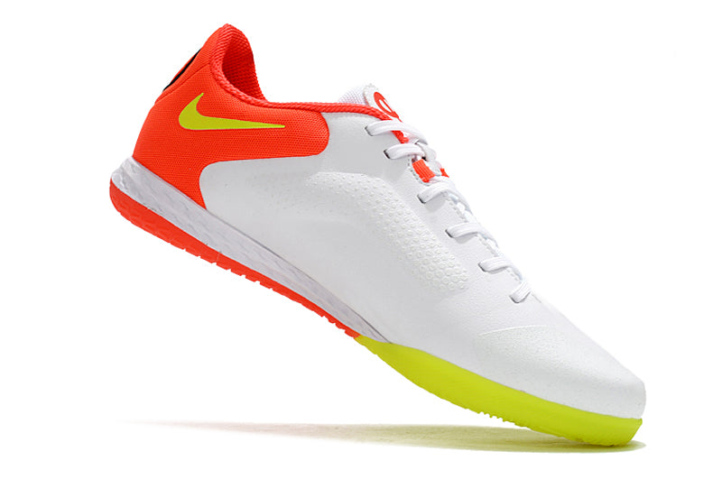 Chuteira Futsal Nike Tiempo Legend 9 Elite IC Amarela e Laranja