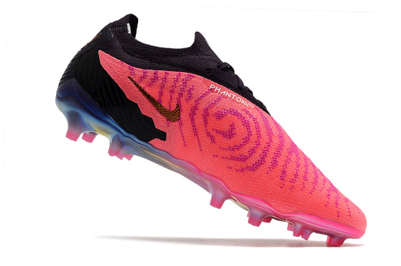 Chuteira Campo Nike Phantom GX Elite FG Rosa e Preto "Generation Pack"