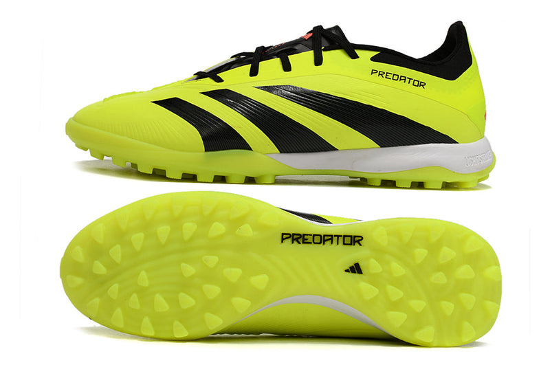 Chuteira Society Adidas Predator Elite TF Verde e Preto