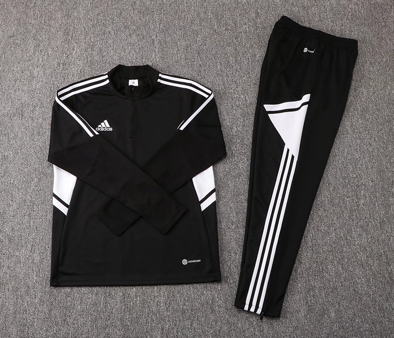 Conjunto de Frio Adidas Training Preto e Branco