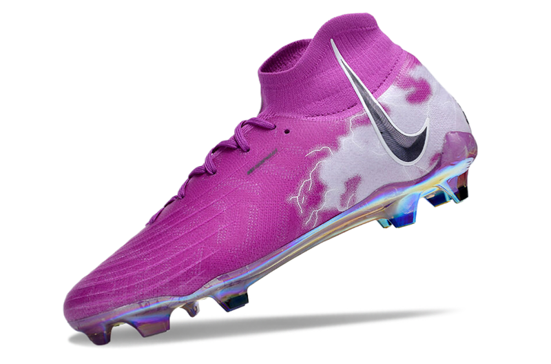 Chuteira Campo Nike Phantom Luna Elite FG Roxa "Thunder Pack"