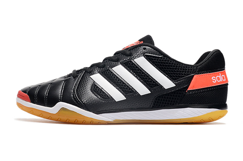 Chuteira Futsal Adidas Top Sala IC Preta e Branca