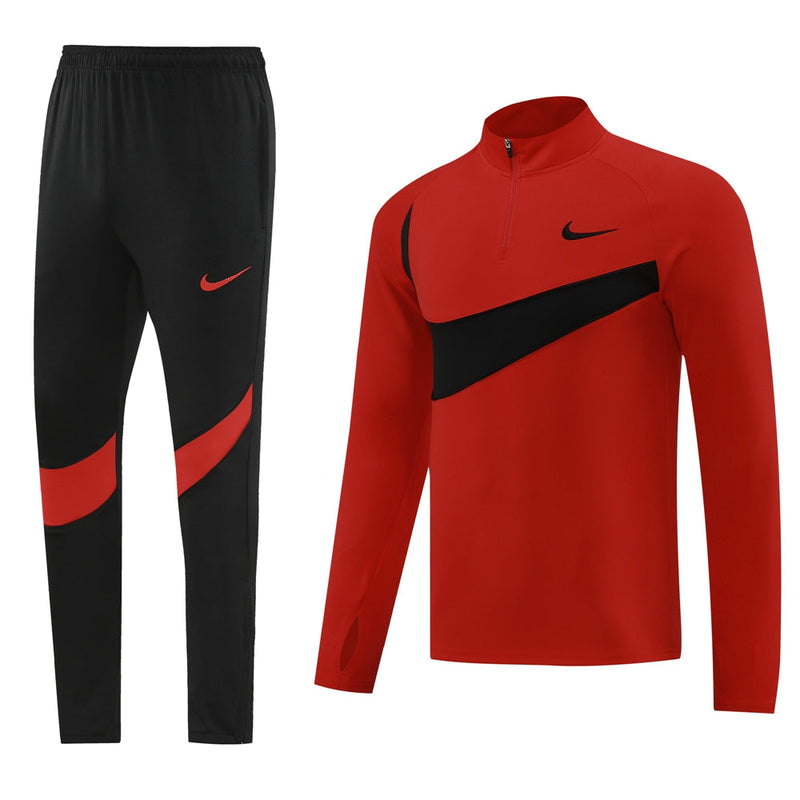 Conjunto de Frio Nike Training Vermelho e Preto