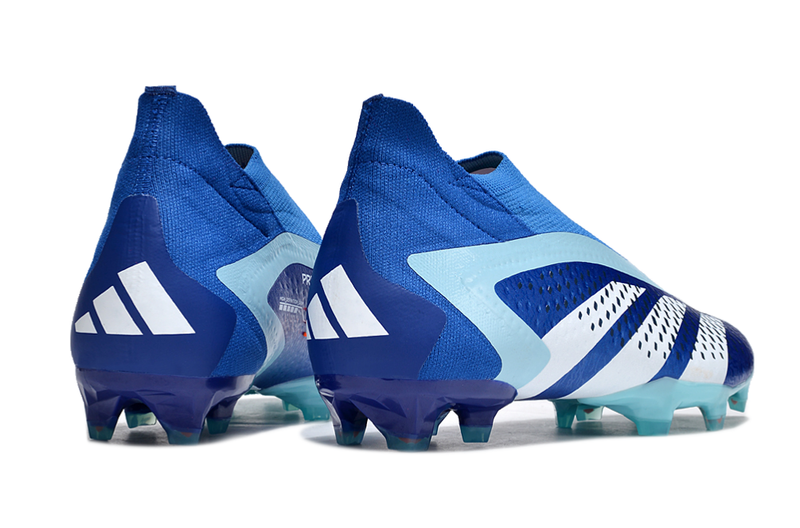 Chuteira Campo Adidas Predator Accuracy+ FG Azul "Marine Rush Pack"