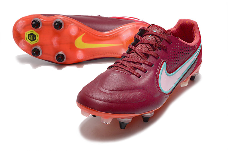 Chuteira Campo Nike Tiempo Legend 9 Elite SG Vermelha "BluePrint Pack"