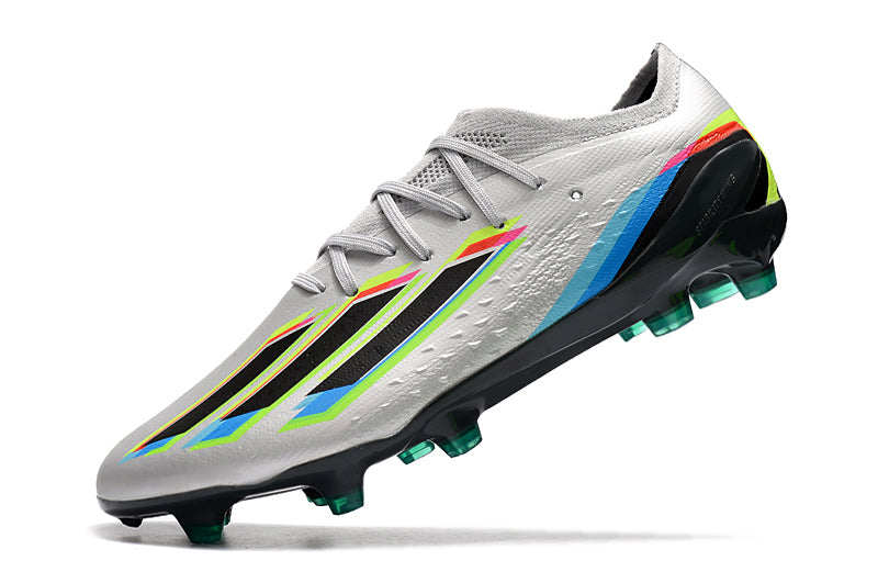 Chuteira Campo Adidas X Speedportal.1 FG Prata "Beyond Fast UCL Pack"