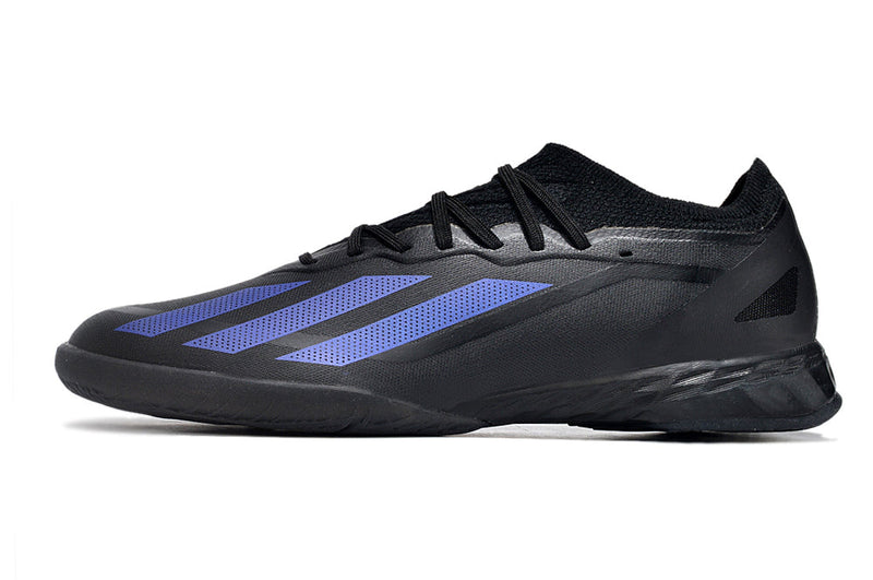 Chuteira Futsal Adidas X Crazyfast.1 IC Preta "Nightstrike Pack"