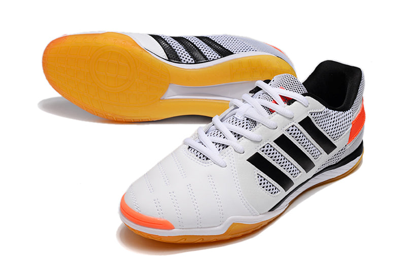 Chuteira Futsal Adidas Top Sala IC Branca e Preta