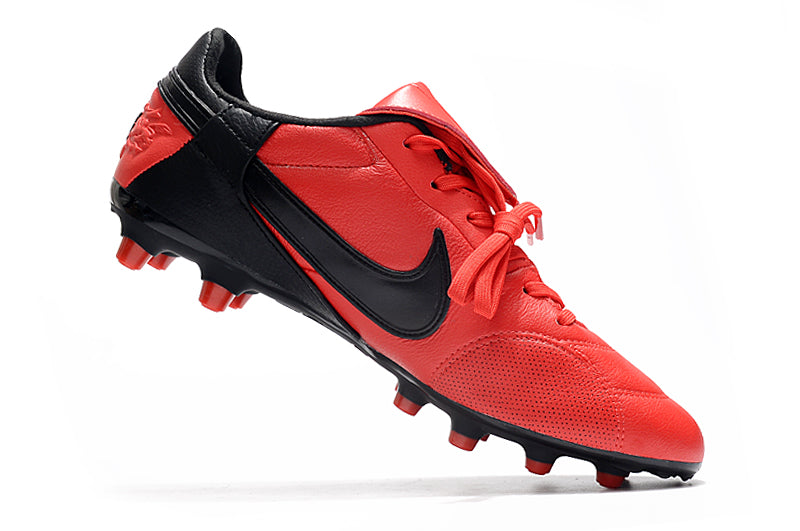 Chuteira Campo Nike Premier 3 FG Vermelha e Preta