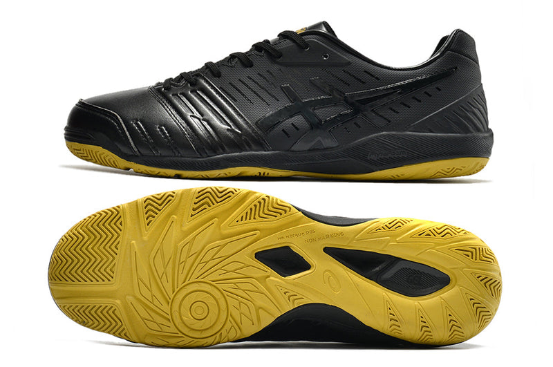 Chuteira Futsal Asics Japan Destaque II IC Preta