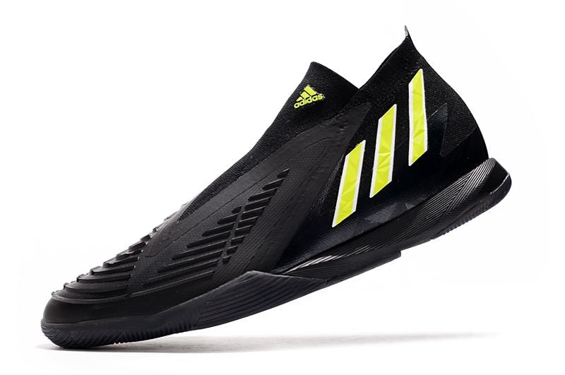 Chuteira Futsal Adidas Predator Edge+ Preta e Verde