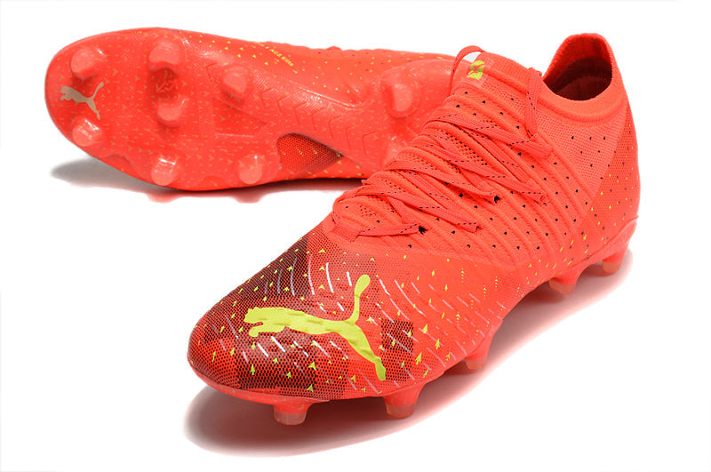 Chuteira Campo Puma Future Z 1.4 FG Laranja "Fearless Pack"