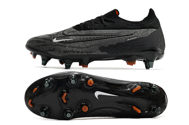 Chuteira Campo Nike Phantom GX Elite Trava Mista Preta "Shadow Pack"