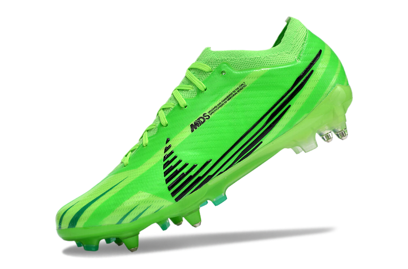 Chuteira Campo Nike Air Zoom Mercurial Vapor 15 Elite Ponta de Aluminio Verde "Dream Speed 8"