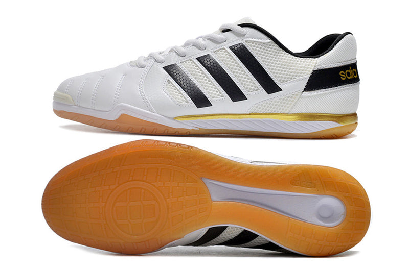 Chuteira Futsal Adidas Top Sala IC Branca e Preta