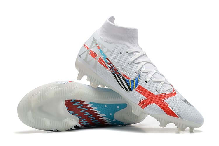 Chuteira Campo Nike Phantom GT2 DF Elite FG Branca "XX Milner"