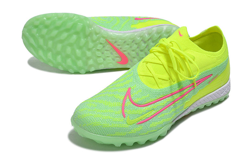 Chuteira Society Nike Phantom GX Elite TF Verde