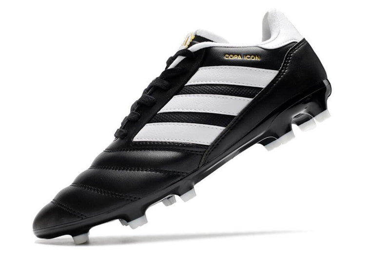 Chuteira Campo Adidas Copa Icon FG Preto e Branco