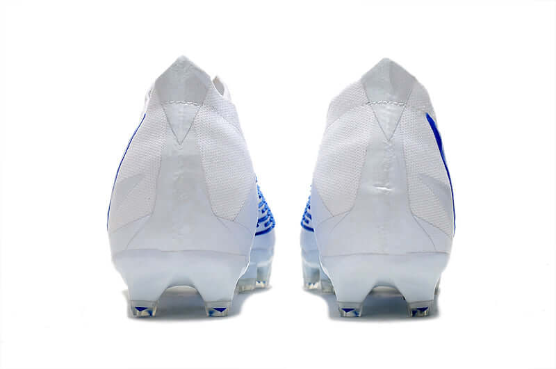 Chuteira Campo Adidas Predator Edge.1 FG Branco e Azul "Diamond Edge Pack"