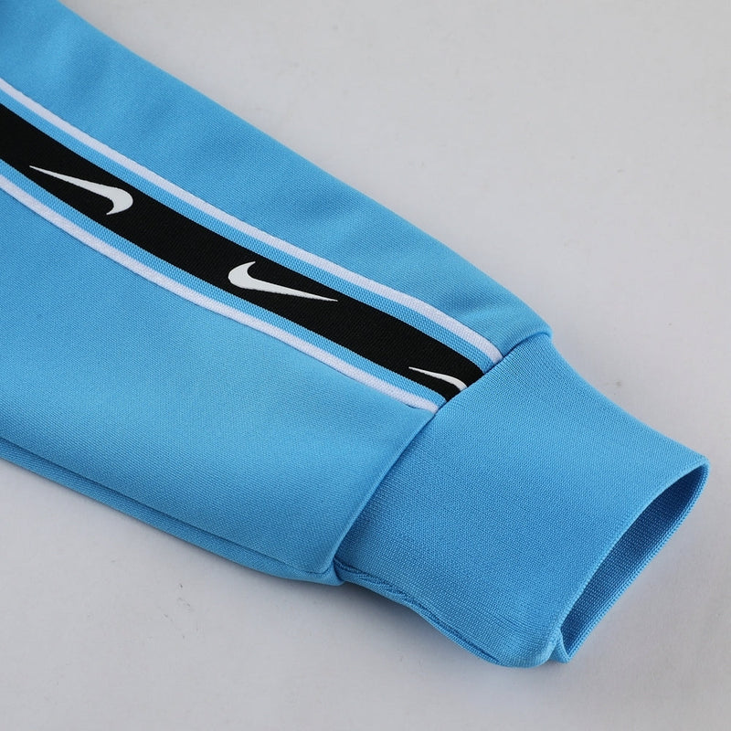 Conjunto de Frio Nike Sportswear Azul Claro e Preto