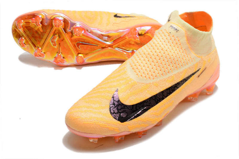 Chuteira Campo Nike Phantom GX DF Elite FG Laranja "Blaze"