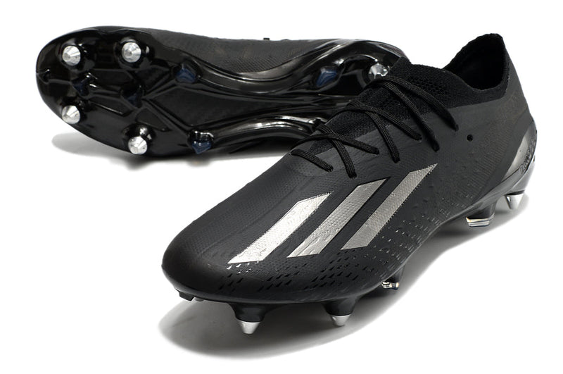 Chuteira Campo Adidas X Speedportal.1 Ponta de Aluminio Preta "NightStrike Pack"