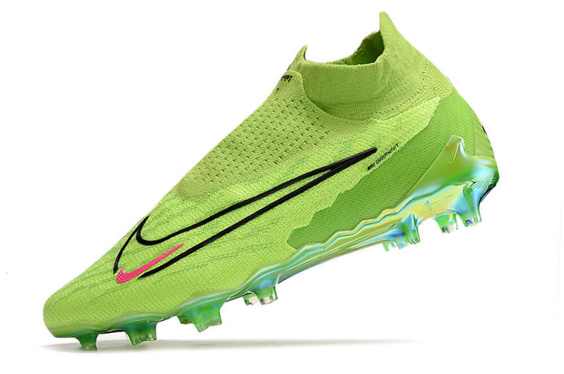 Chuteira Campo Nike Phantom GX DF Elite FG Verde