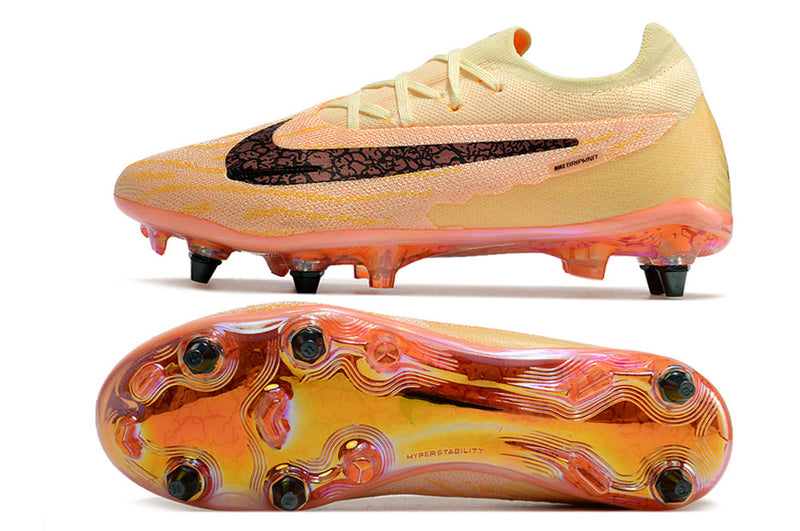 Chuteira Campo Nike Phantom GX Elite Trava Mista Laranja "Fusion Pack"