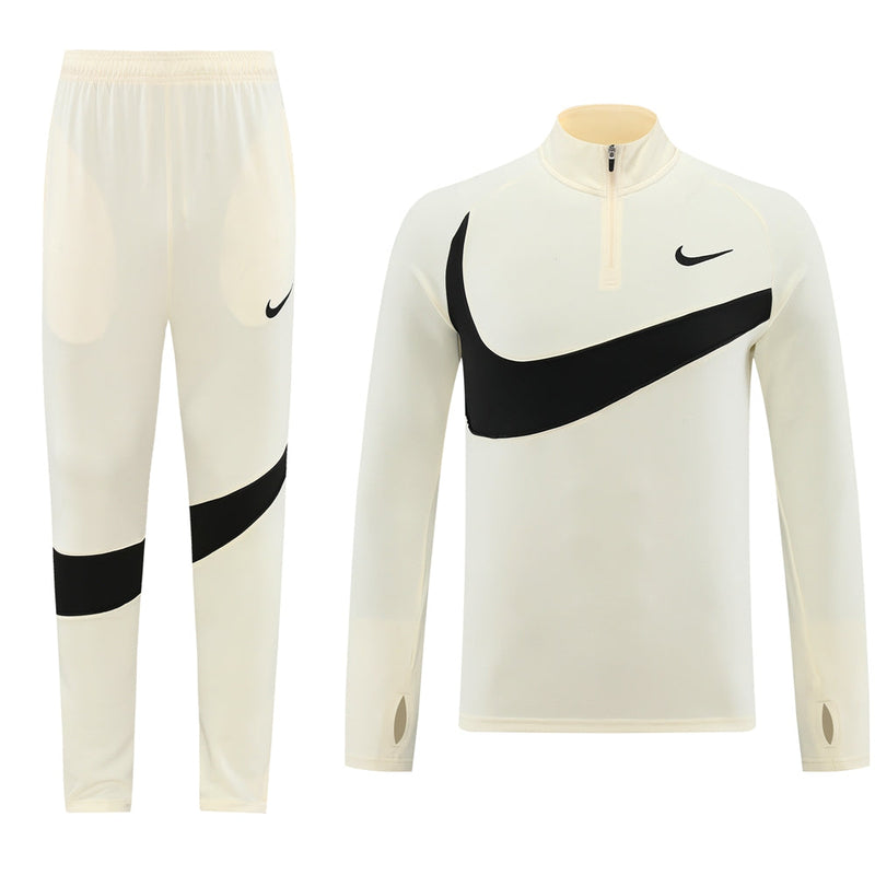 Conjunto de Frio Nike Training Bege e Preto