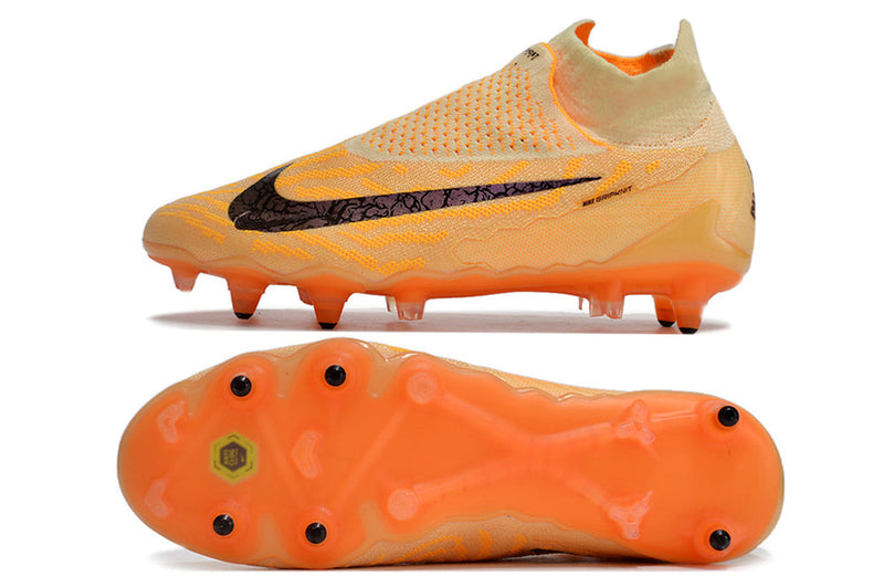 Chuteira Campo Nike Phantom GX DF Elite Ponta de Aluminio Laranja "Blaze Pack"