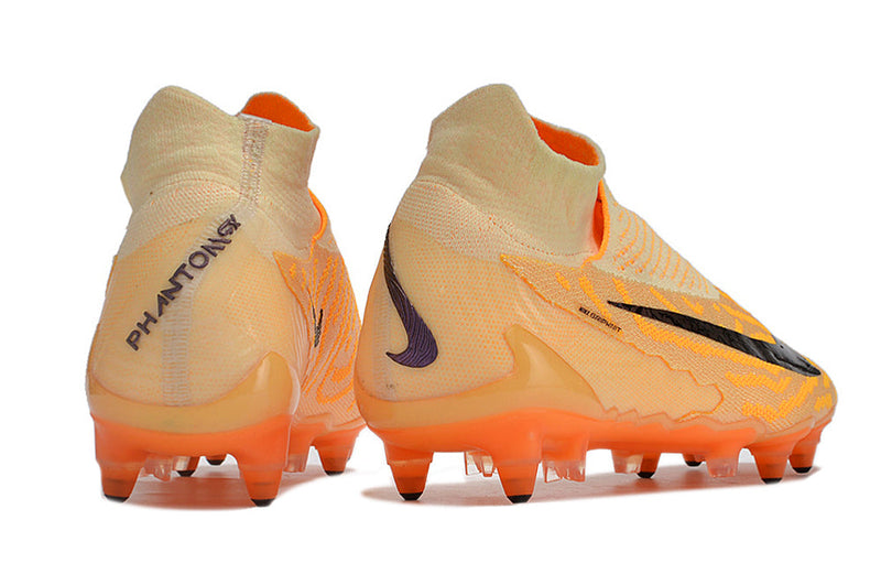 Chuteira Campo Nike Phantom GX DF Elite Ponta de Aluminio Laranja "Blaze Pack"