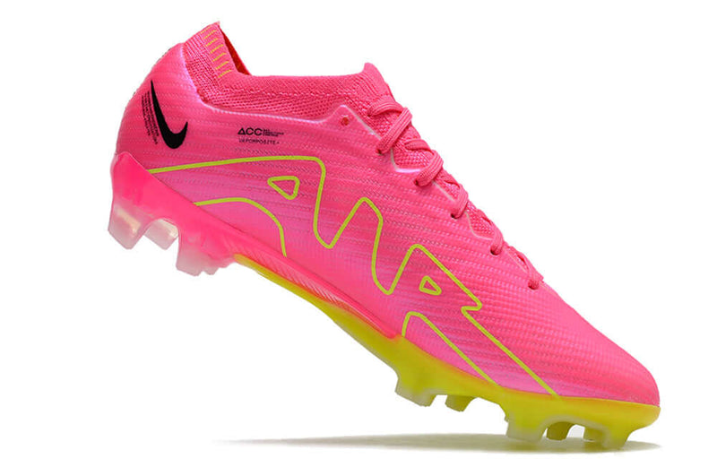 Chuteira Campo Nike Air Zoom Mercurial Vapor 15 Elite FG Rosa "Luminous Pack"