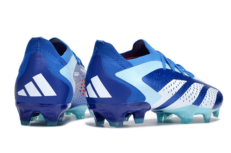 Chuteira Campo Adidas Predator Accuracy.1 Low FG Azul "Marine Rush Pack"