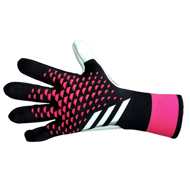 Luva de Goleiro Adidas Predator Accuracy Preta e Rosa