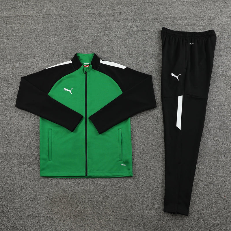 Conjunto de Frio Puma Sportswear Verde e Preto