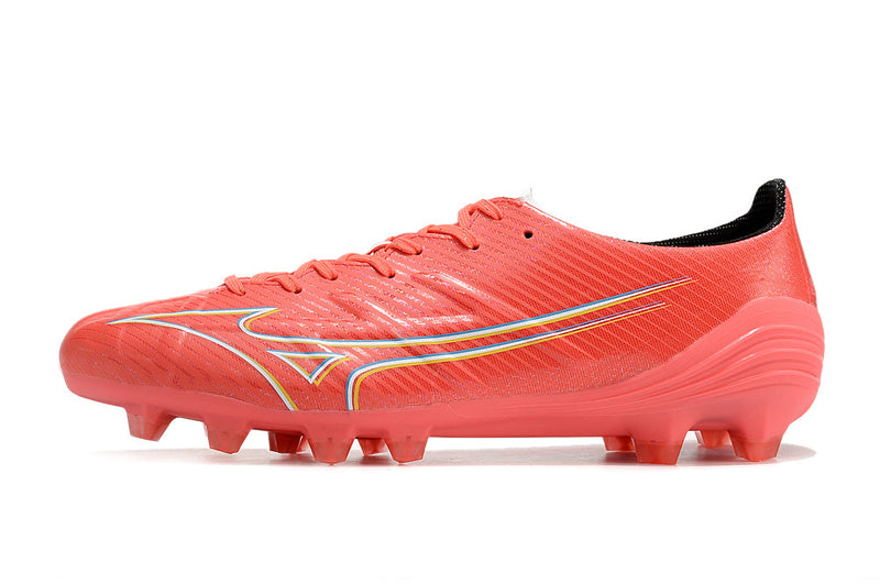 Chuteira Campo Mizuno Alpha FG Laranja "Realease Pack"