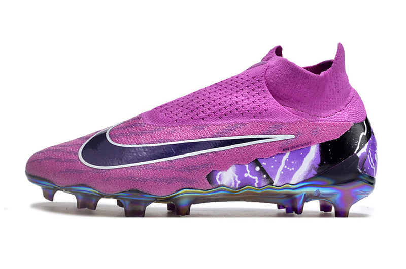 Chuteira Campo Nike Phantom GX DF Elite FG Roxa "Thunder"