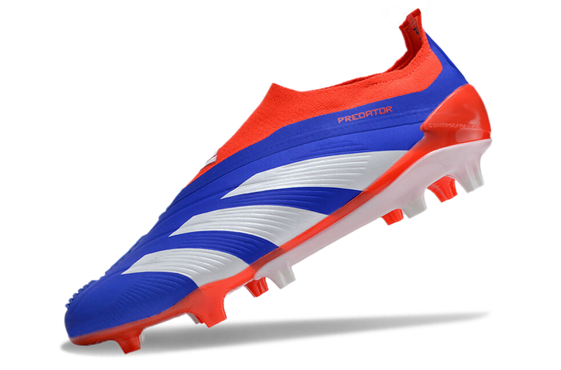 Chuteira Campo Adidas Predator LL Elite FG Azul, Vermelho e Branco "Advancement Pack"