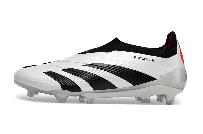 Chuteira Campo Adidas Predator LL Elite FG Branca e Preto